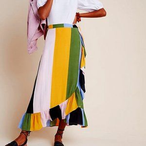 Anthropologie Dolan Mae Wrap Skirt NWOT